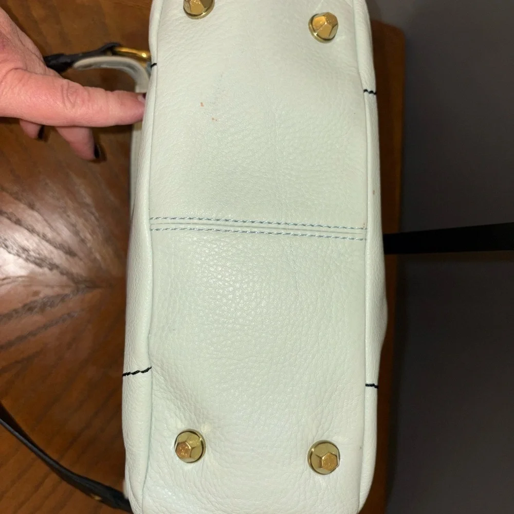 orYANY Cream and Tan Hobo Bag
